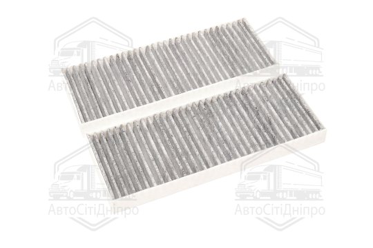 Фільтр салону NISSAN NAVARA 05-, PATHFINDER 05-(2шт.) вугільний (вир-во DENCKERMANN)