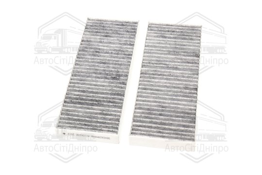 Фільтр салону NISSAN NAVARA 05-, PATHFINDER 05-(2шт.) вугільний (вир-во DENCKERMANN)