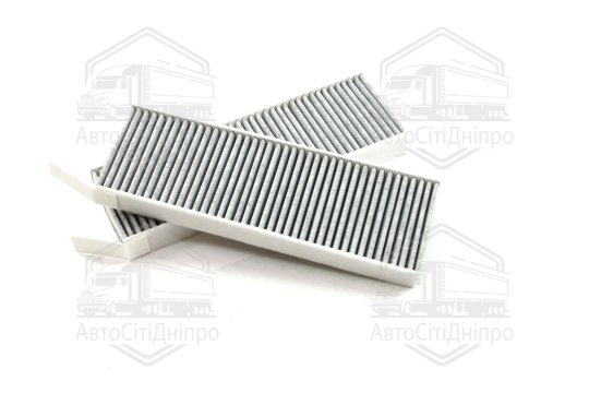 Фільтр салону CITROEN BERLINGO II, PEUGEOT PARTNER II 08- вугільний (2шт.) (вир-во DENCKERMANN)