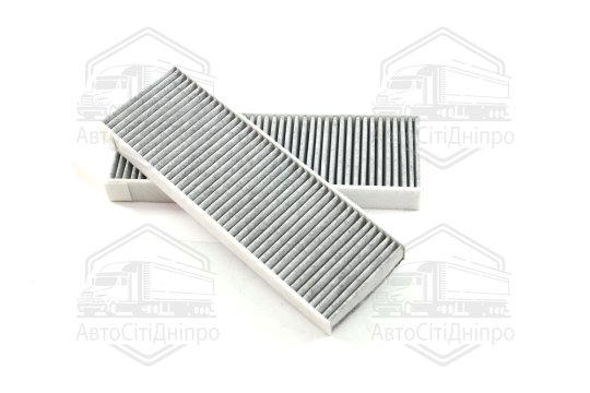 Фільтр салону CITROEN BERLINGO II, PEUGEOT PARTNER II 08- вугільний (2шт.) (вир-во DENCKERMANN)