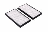 Фільтр салону BMW 5 E60 вугільний (2шт.) (вир-во DENCKERMANN)