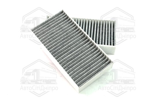 Фільтр салону MB GL, ML 06- вугільний (2шт.) (вир-во DENCKERMANN)