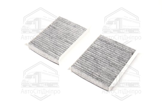 Фільтр салону ALFA ROMEO 147 01-10, 156 97-06 вугільний (2шт.) (вир-во DENCKERMANN)