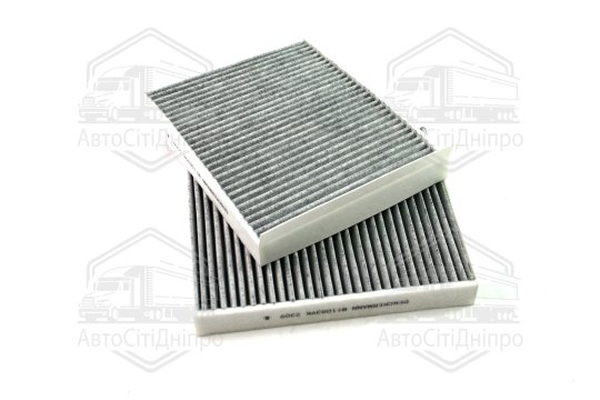 Фільтр салону BMW 5, 6, 7 08- вугільний (2шт.) (вир-во DENCKERMANN)