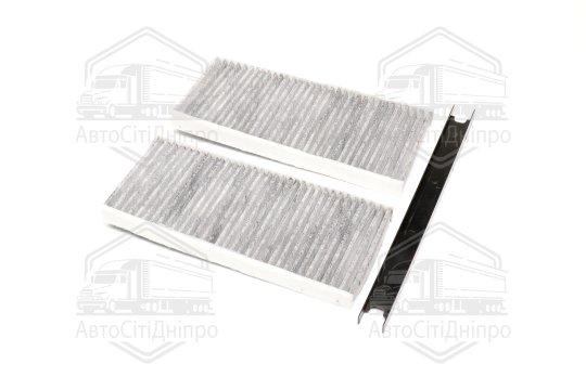 Фільтр салону RENAULT KANGOO II 08- (2шт.) вугільний (вир-во DENCKERMANN)