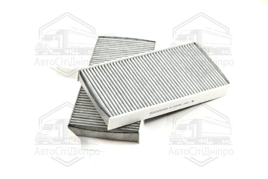Фільтр салону RENAULT LAGUNA III 07- вугільний (2шт.) (вир-во DENCKERMANN)