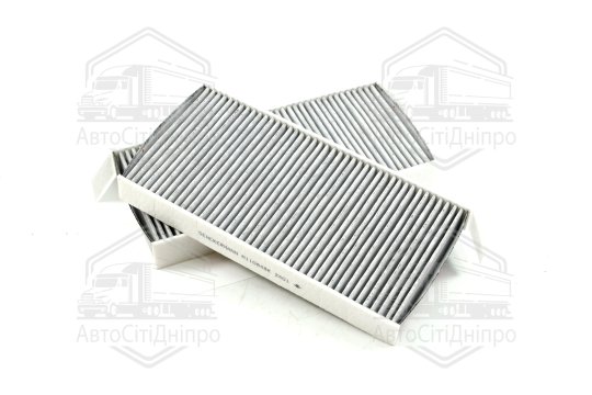 Фільтр салону RENAULT LAGUNA III 07- вугільний (2шт.) (вир-во DENCKERMANN)