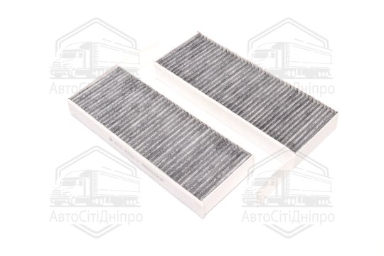 Фільтр салону PEUGEOT 308 13- вугільний (2шт.) (вир-во DENCKERMANN)