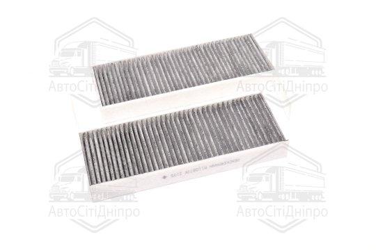 Фільтр салону PEUGEOT 308 13- вугільний (2шт.) (вир-во DENCKERMANN)