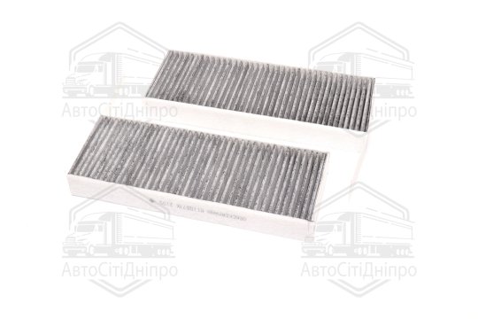 Фільтр салону PEUGEOT 308 13- вугільний (2шт.) (вир-во DENCKERMANN)