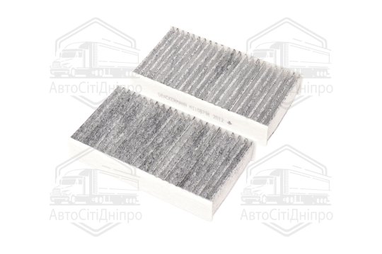 Фільтр салону BMW X3 (F25) 10- (2шт.) вугільний (вир-во DENCKERMANN)