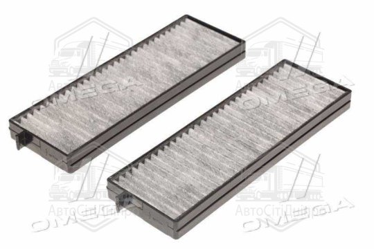 Фільтр салону HYUNDAI I20 08- вугільний (2шт.) (вир-во DENCKERMANN)