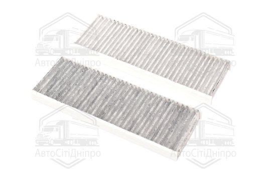 Фільтр салону CITROEN C-ELYSEE, PEUGEOT 301 13- (2шт.) вугільний (вир-во DENCKERMANN)