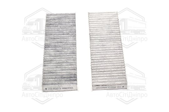 Фільтр салону CITROEN C-ELYSEE, PEUGEOT 301 13- (2шт.) вугільний (вир-во DENCKERMANN)