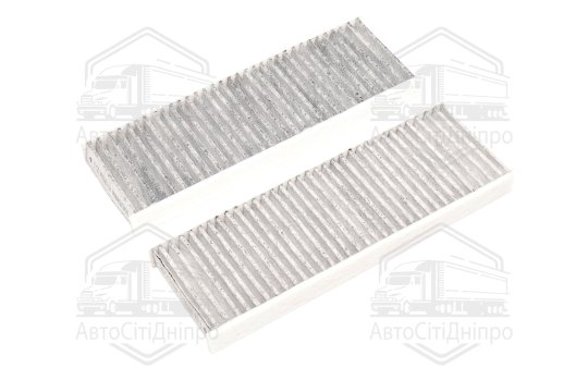 Фільтр салону CITROEN C-ELYSEE, PEUGEOT 301 13- (2шт.) вугільний (вир-во DENCKERMANN)