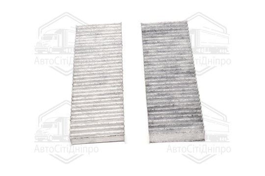 Фільтр салону CITROEN C-ELYSEE, PEUGEOT 301 13- (2шт.) вугільний (вир-во DENCKERMANN)