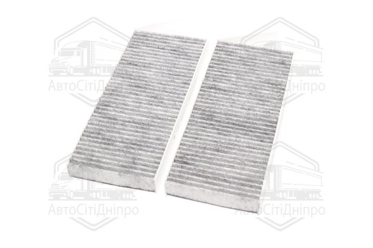 Фільтр салону RENAULT LATITUDE 10- (2шт.) вугільний (вир-во DENCKERMANN)