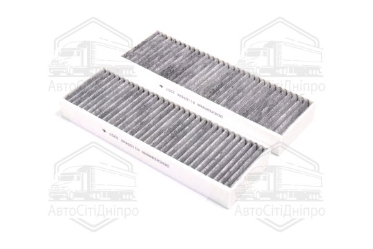 Фільтр салону PEUGEOT 208 II 19- вугільний (2шт.) (вир-во DENCKERMANN)