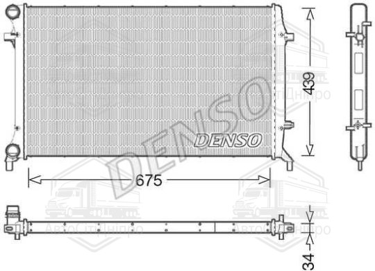 Щітка склоочис. 400 скла заднього (вир-во Denso)