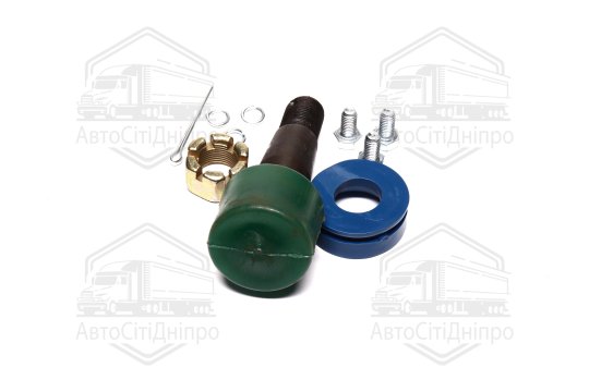 Р/к тяги рульової ЗІЛ 130,131,ГАЗ 66,3308,ПАЗ 672 (палець чорний в зеленому поліуретані) (DETALKA)