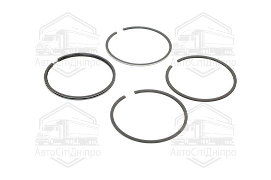 Кільця поршневі ЗІЛ Р1=100,5 мм (хром-молібден, біло-чорне, на 1 поршень к-кт) (DETALKA)