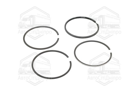 Кільця поршневі ЗІЛ Р1=100,5 мм (хром-молібден, біло-чорне, на 1 поршень к-кт) (DETALKA)