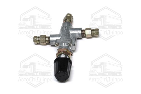 Кран склоочисника КР-30 ЗІЛ 130, КРАЗ, УРАЛ, Т 150 з ручкою (DETALKA)