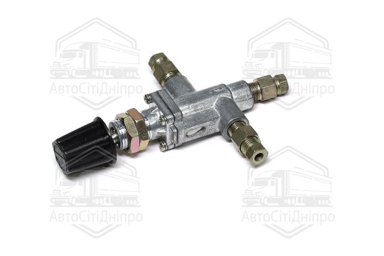 Кран склоочисника КР-30 ЗІЛ 130, КРАЗ, УРАЛ, Т 150 з ручкою (DETALKA)