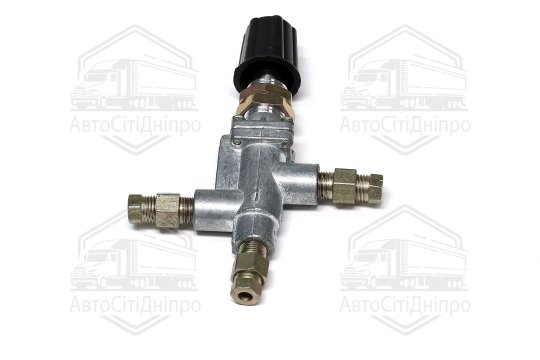 Кран склоочисника КР-30 ЗІЛ 130, КРАЗ, УРАЛ, Т 150 з ручкою (DETALKA)