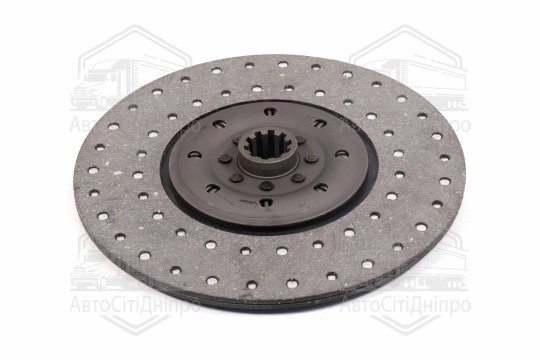 Диск зчеплення ведений КАМАЗ ПОСИЛЕНИЙ (фосфатований) (DETALKA)