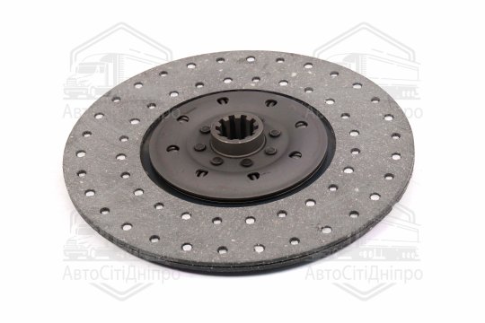 Диск зчеплення ведений КАМАЗ ПОСИЛЕНИЙ (фосфатований) (DETALKA)