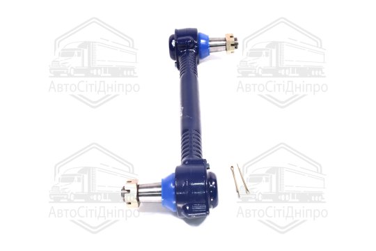 Штанга реактивна КАМАЗ із РМШ (обтискна, М33х1,5) у зборі з гайками (DETALKA)