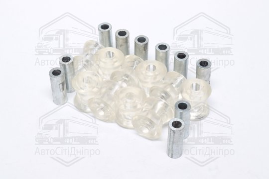 Р/к підвіски задньої ВАЗ, ВАЗ 2121 (втулки силіконові 10 штук, втулки розпірні 10 штук) (DETALKA)