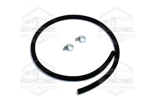 Шланг паливний НИВА бензонасос-карбюратор з хомутами (Dвнутр 8 Х Dзовнішн 13, L=1 m ) (DETALKA)