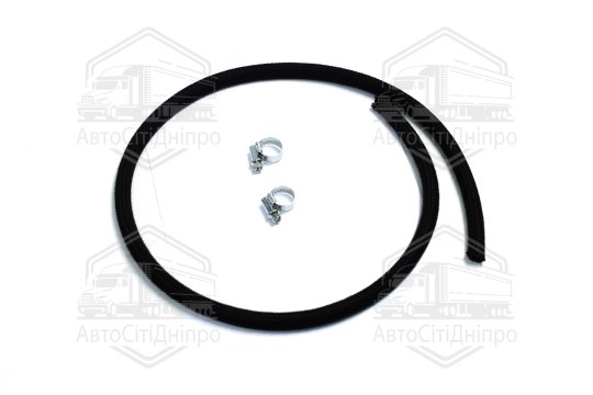 Шланг паливний НИВА бензонасос-карбюратор з хомутами (Dвнутр 8 Х Dзовнішн 13, L=1 m ) (DETALKA)