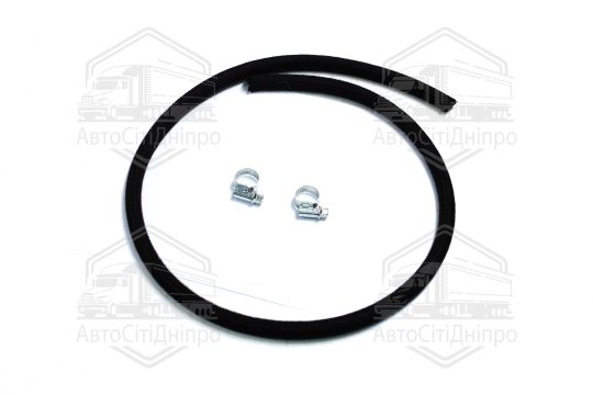 Шланг паливний НИВА бензонасос-карбюратор з хомутами (Dвнутр 8 Х Dзовнішн 13, L=1 m ) (DETALKA)