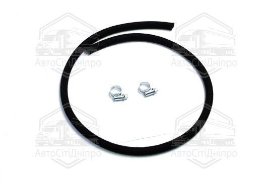 Шланг паливний НИВА бензонасос-карбюратор з хомутами (Dвнутр 8 Х Dзовнішн 13, L=1 m ) (DETALKA)