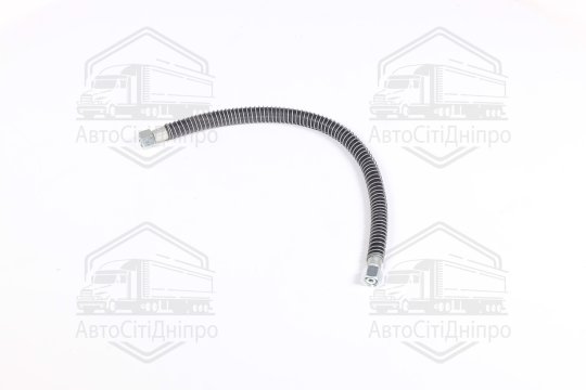 Шланг гальмівний ТАТА,ЕТАЛОН передній(ЄВРО обтиск,L=500 мм,рукав ПРЕМІУМ,гайка-гайка18х1,5)(DETALKA)