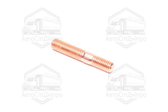 Шпилька М10х1, 0х30 / М10х1, 5 (Загальна = 58 мм, латунированная) ГАЗЕЛЬ, Волга (DETALKA)