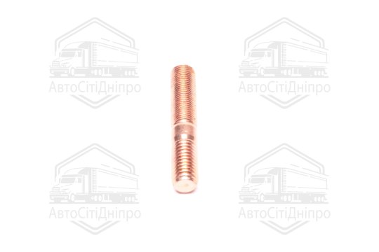 Шпилька М10х1, 0х30 / М10х1, 5 (Загальна = 58 мм, латунированная) ГАЗЕЛЬ, Волга (DETALKA)