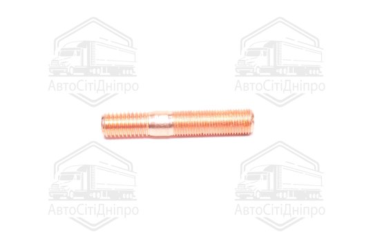 Шпилька М10х1, 0х30 / М10х1, 5 (Загальна = 58 мм, латунированная) ГАЗЕЛЬ, Волга (DETALKA)