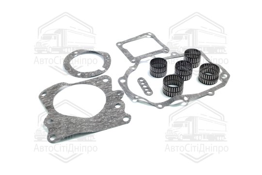 Р/к КПП ГАЗЕЛЬ, ВОЛГА (7 найменувань, підшипники (сепаратор пластик) +прокладки ПАРОНІТ) (DETALKA)