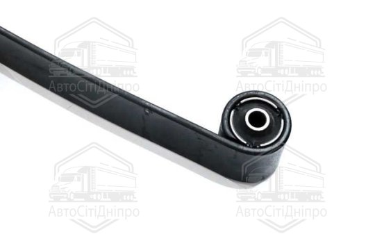 Лист ресори ГАЗ 3302 ГАЗЕЛЬ №1 передній/задній із сайлентблоками (DETALKA)