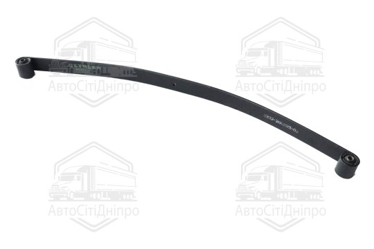 Лист ресори ГАЗ 3302 ГАЗЕЛЬ №1 задньої 2-х листовий із сайлентблоками (DETALKA)