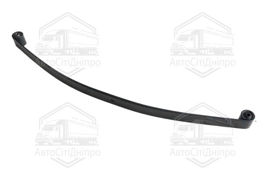 Лист ресори ГАЗ 3302 ГАЗЕЛЬ №1 задньої 2-х листовий із сайлентблоками (DETALKA)