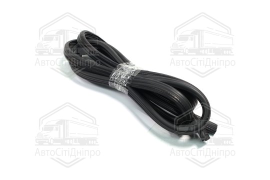 Ущільнювач дверного прорізу ГАЗ 3302,33104,КАМАЗ EPDM (L=4 м, передні двері) (DETALKA)