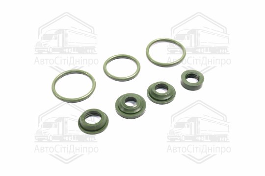 Р/к циліндра ГУР та клапана управління ГАЗ 66,3308,3309,4301,ПАЗ (6 найменувань,гума NBR)(DETALKA)