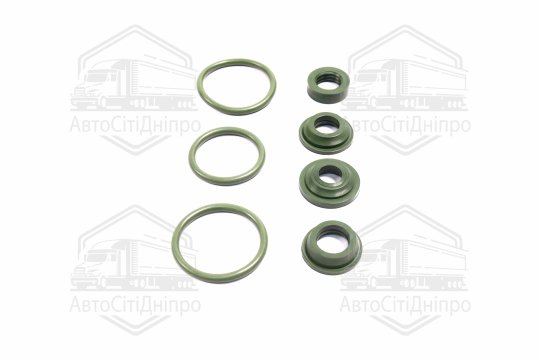 Р/к циліндра ГУР та клапана управління ГАЗ 66,3308,3309,4301,ПАЗ (6 найменувань,гума NBR)(DETALKA)