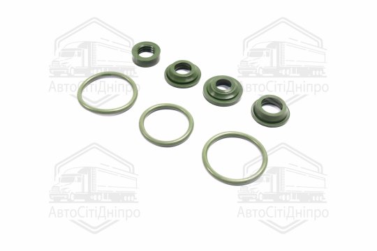 Р/к циліндра ГУР та клапана управління ГАЗ 66,3308,3309,4301,ПАЗ (6 найменувань,гума NBR)(DETALKA)