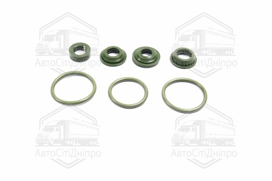 Р/к циліндра ГУР та клапана управління ГАЗ 66,3308,3309,4301,ПАЗ (6 найменувань,гума NBR)(DETALKA)